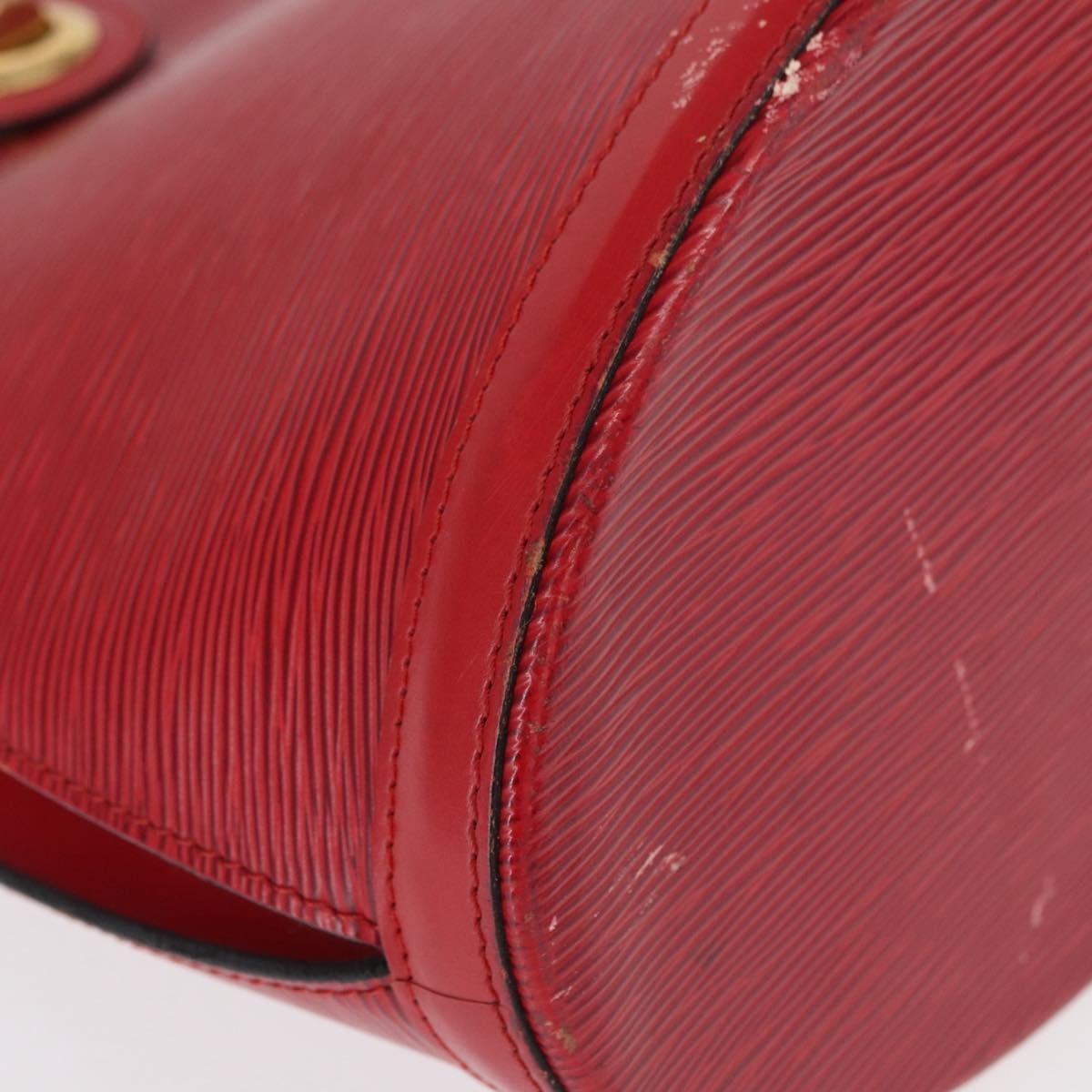 Louis Vuitton Cluny Epi Leather Red Leather Shoulder Bag Bag (Pre-Owned)