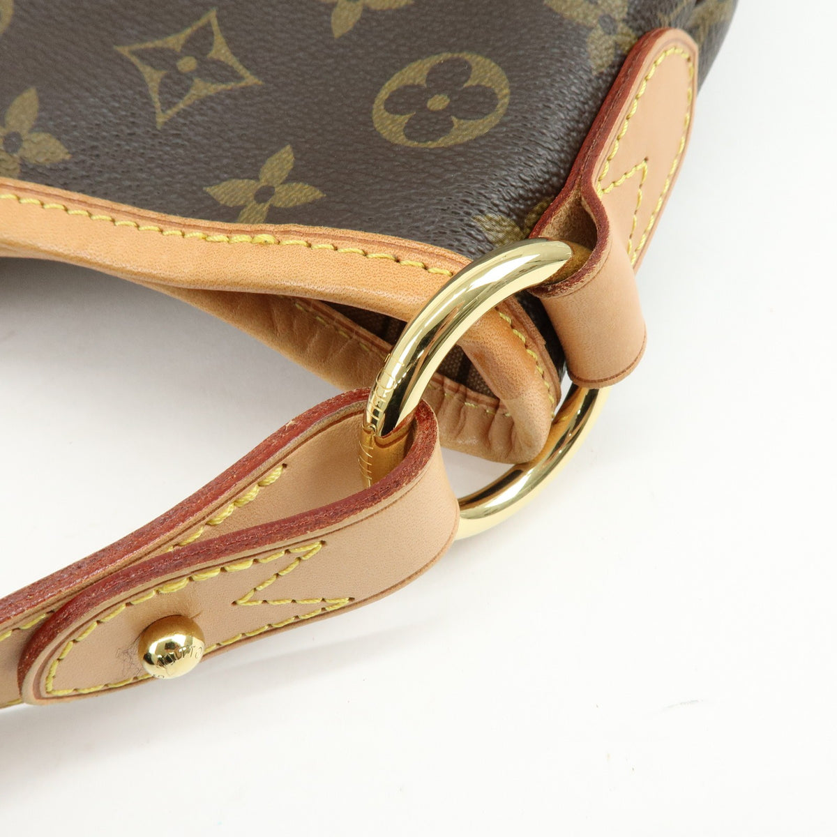 Louis Vuitton Delightful Monogram Canvas Brown Canvas Handbag (Pre-Owned)