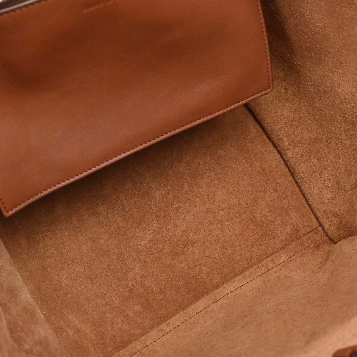 Celine Big Smooth Leather Brown Leather Handbag (Pre-Owned)