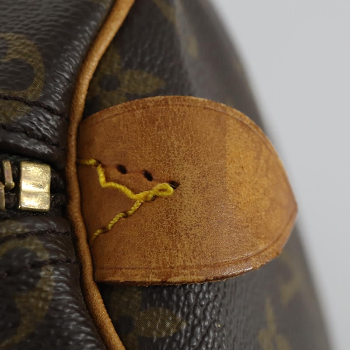 Louis Vuitton Keepall Monogram Canvas Brown Canvas Travel Bag Bag (Pre-Owned)
