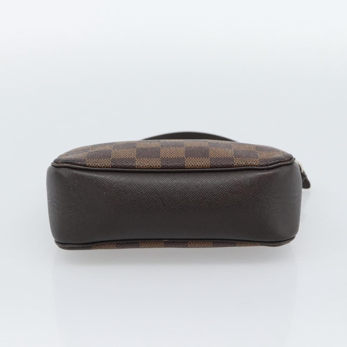 Louis Vuitton Trousse Make Up Damier Canvas Brown Canvas Clutche & Pouche Bag (Pre-Owned)