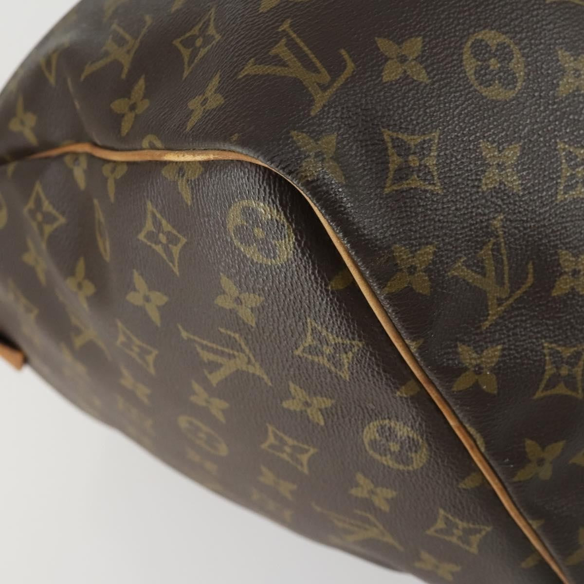 Louis Vuitton Keepall Monogram Canvas Brown Canvas Travel Bag Bag (Pre-Owned)