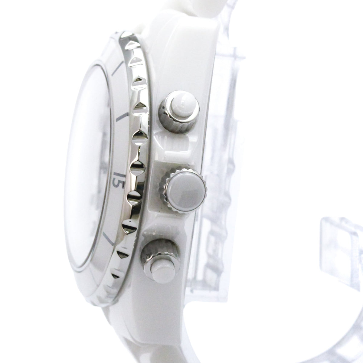 Chanel J12 Gmt Automatic Ceramic And Stainless Steel Watch (Pre-Owned)