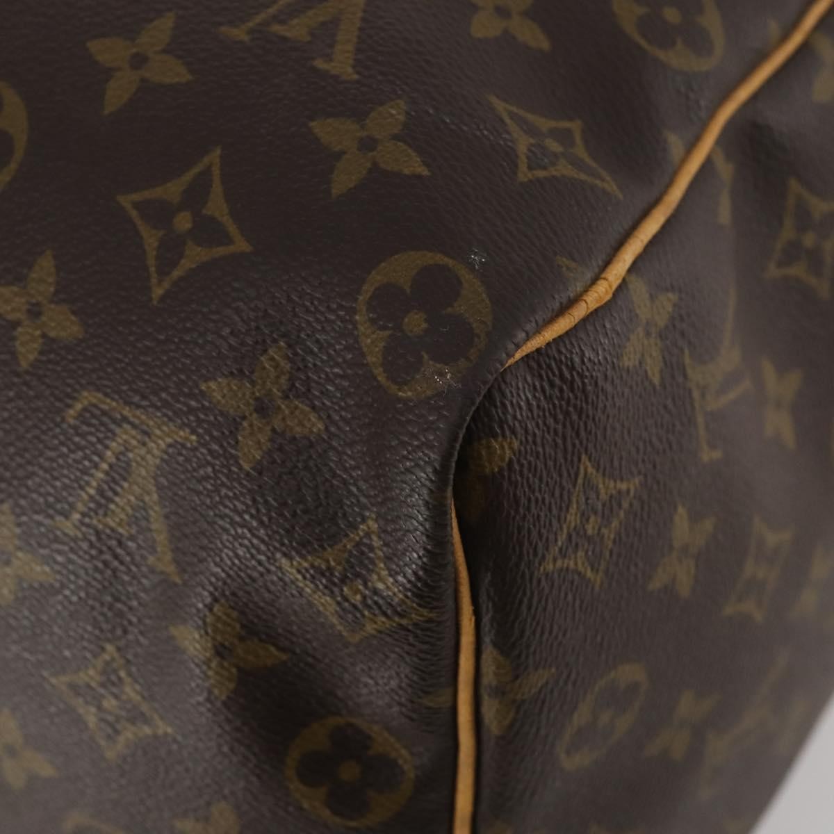 Louis Vuitton Keepall Monogram Canvas Brown Canvas Travel Bag Bag (Pre-Owned)