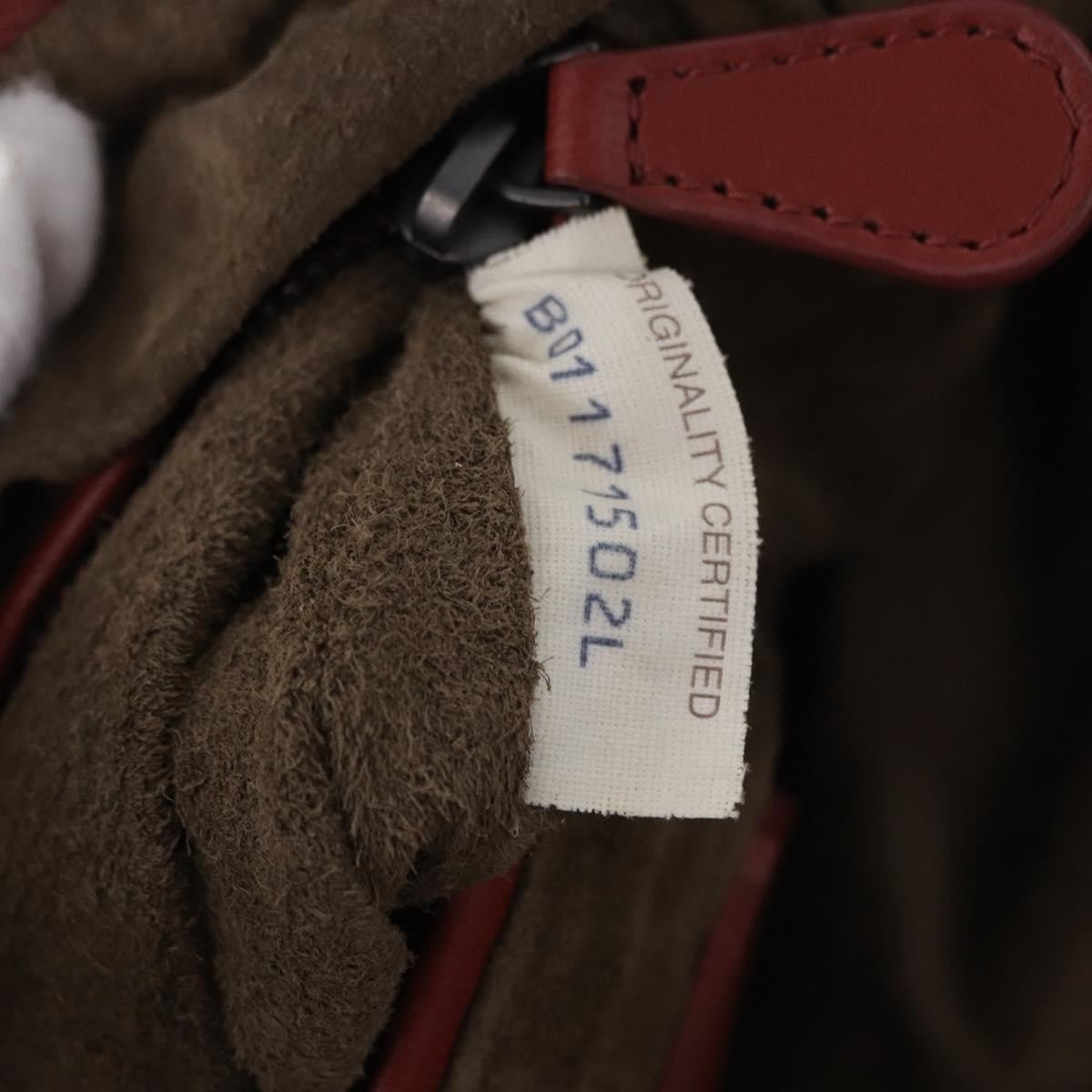 Bottega Veneta Zip Cube Messenger Intrecciato Nappa Brown Leather Shoulder Bag Bag (Pre-Owned)
