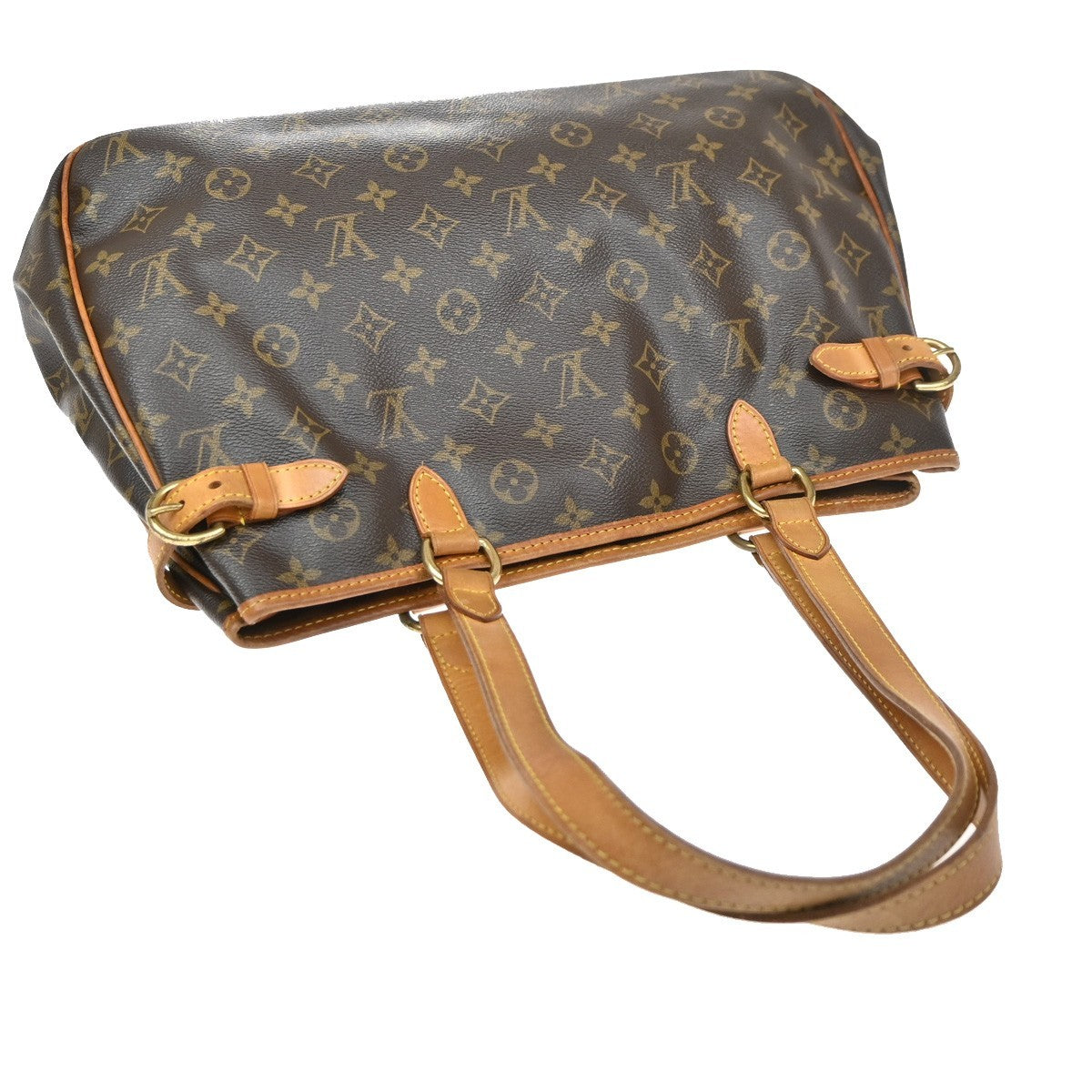 Louis Vuitton Batignolles Monogram Canvas Brown Canvas Tote Bag Bag (Pre-Owned)