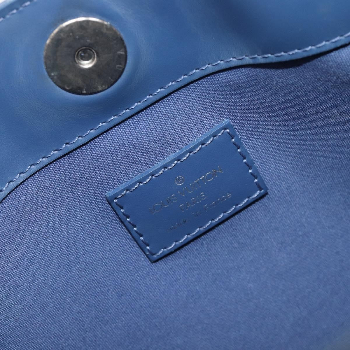 Louis Vuitton Mandara Epi Leather Blue Leather Shoulder Bag Bag (Pre-Owned)