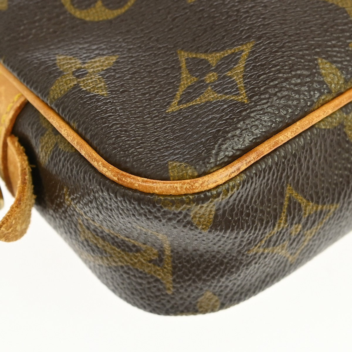 Louis Vuitton Pochette Marly Bandouliere Monogram Canvas Brown Canvas Clutche & Pouche Bag (Pre-Owned)
