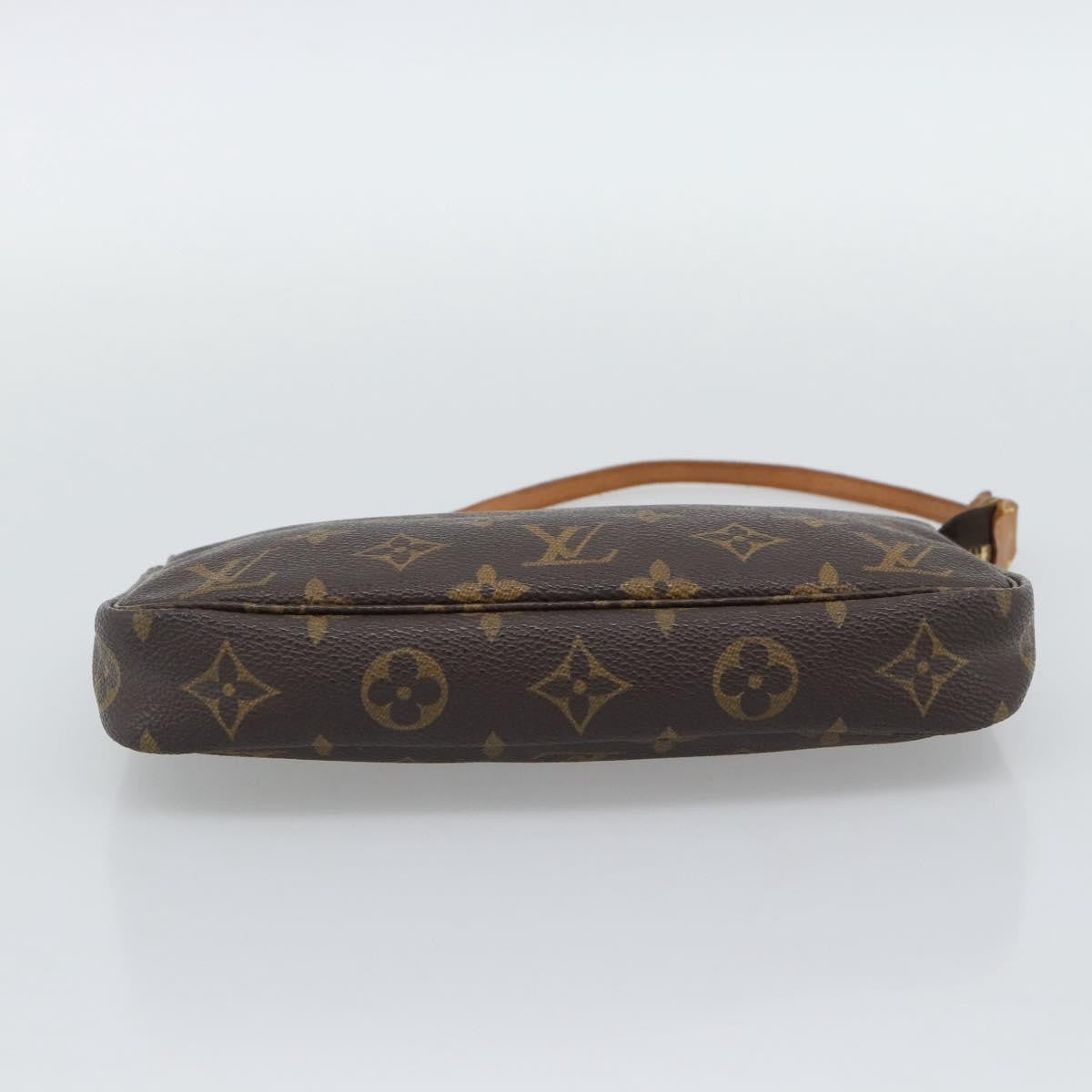 Louis Vuitton Pochette Accessoires Yayoi Kusama Painted Dots Monogram Canvas Brown Canvas Clutche & Pouche Bag (Pre-Owned)