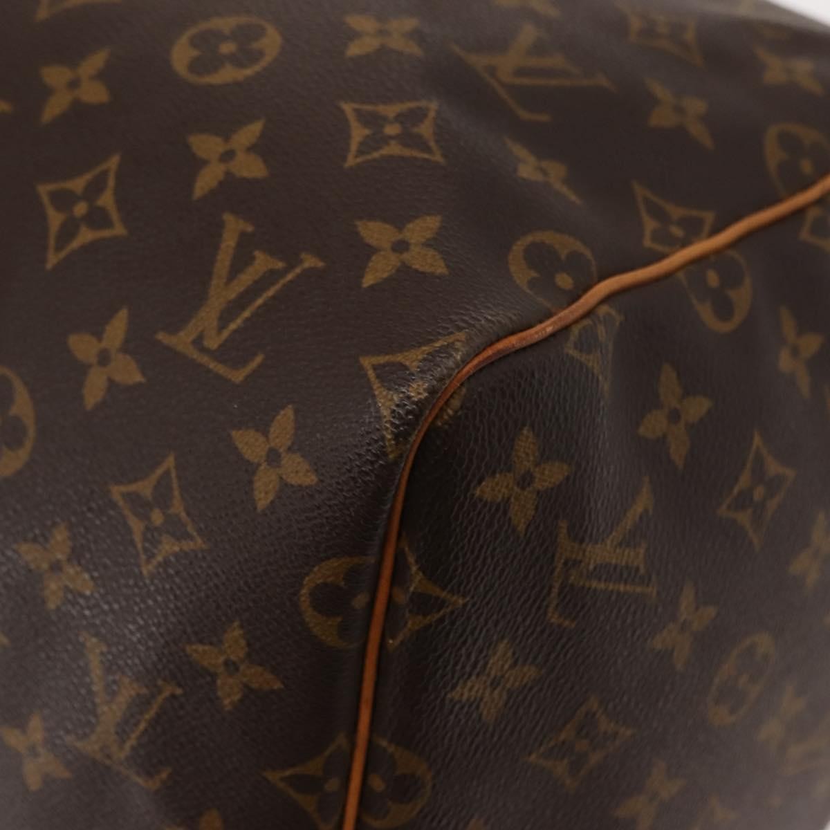 Louis Vuitton Keepall Monogram Canvas Brown Canvas Travel Bag Bag (Pre-Owned)