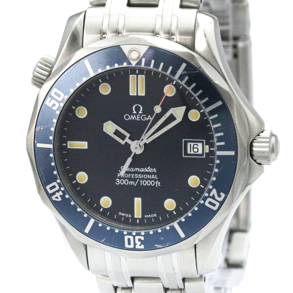 Omega Seamaster Professional 300M Quartz Stainless Steel Watch (Pre-Owned)