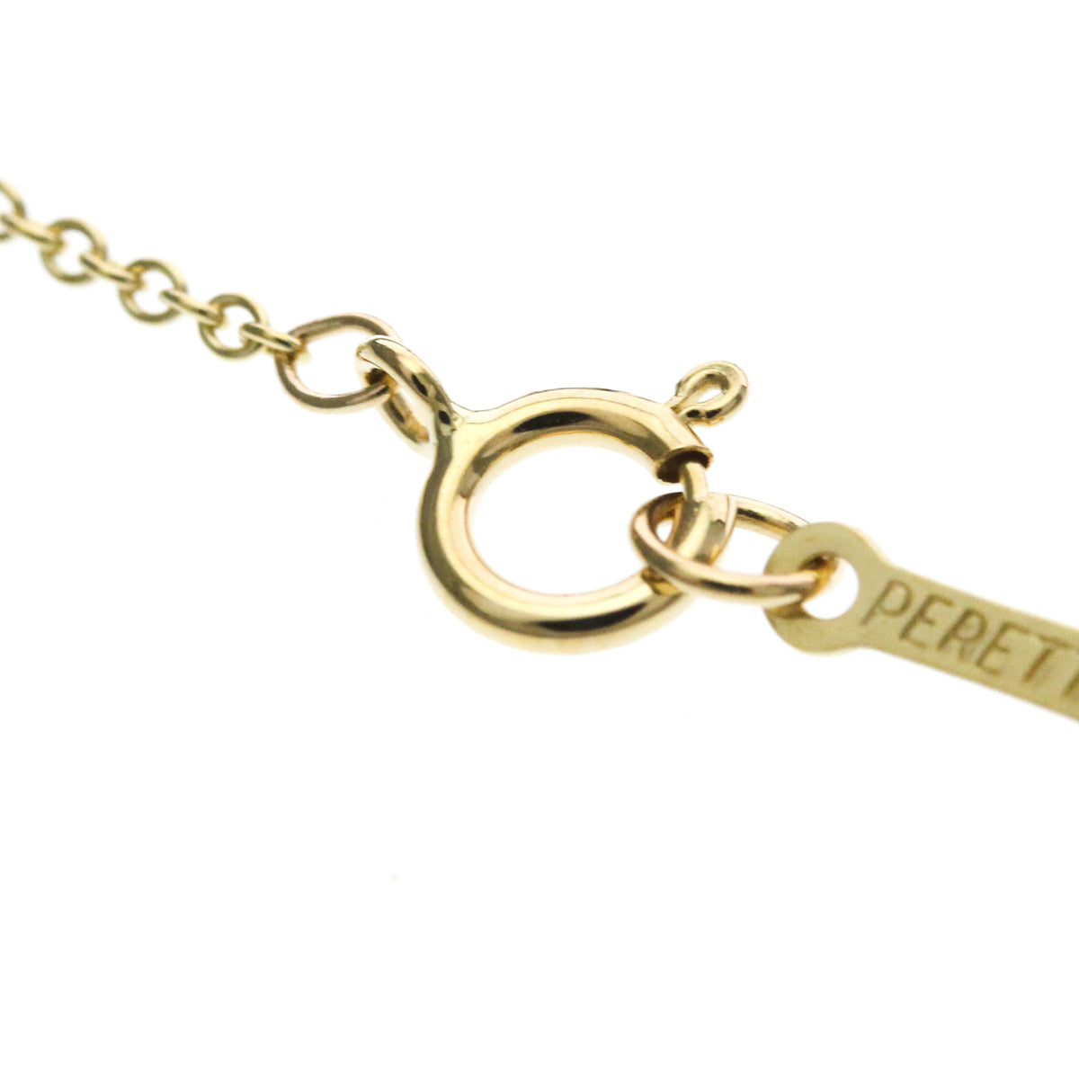 Tiffany & Co. Elsa Peretti Apple Pendant 18K Yellow Gold Gold Yellow_Gold Necklace Jewelry (Pre-Owned)