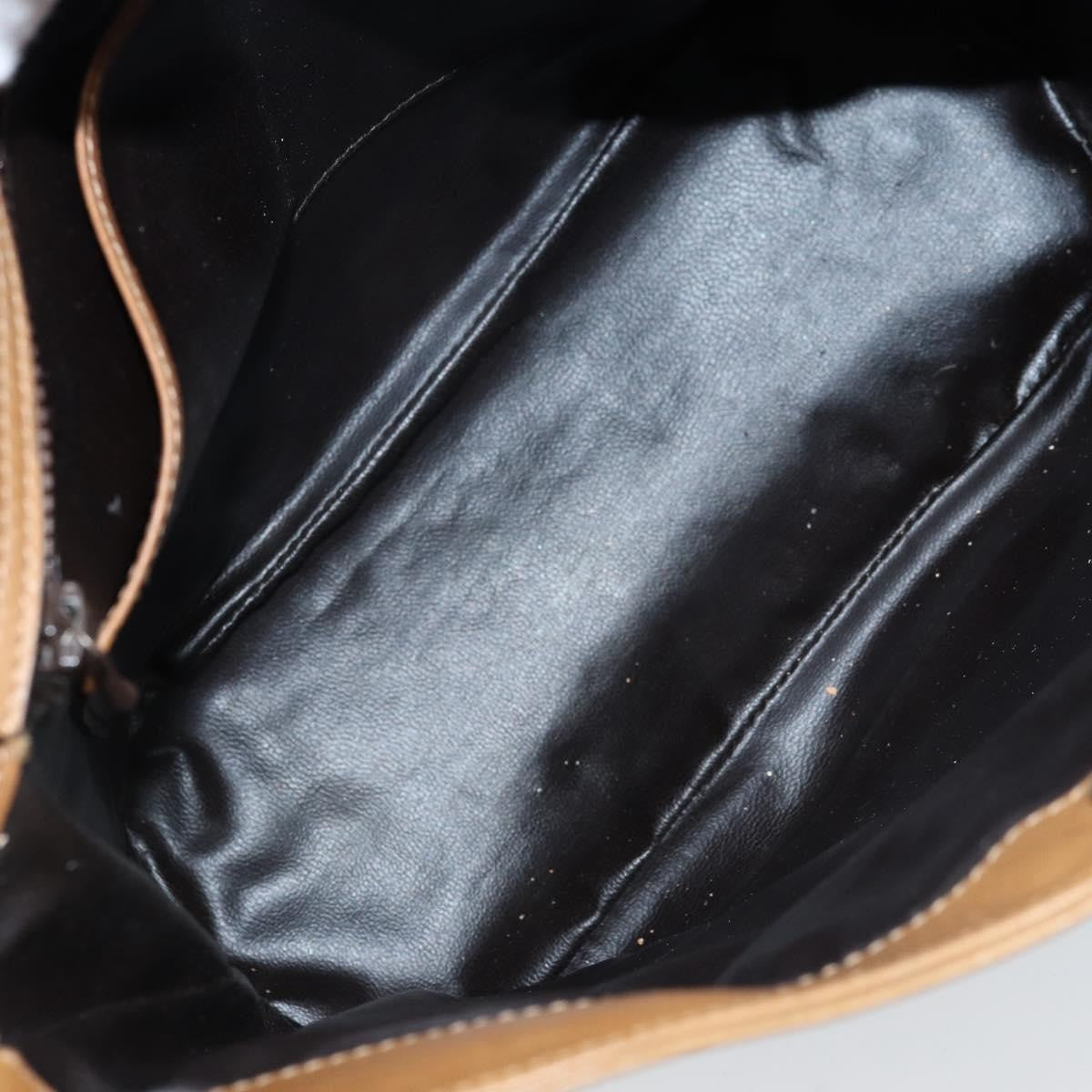 Celine C Sulky Canvas And Leather Beige Canvas Shoulder Bag Bag (Pre-Owned)