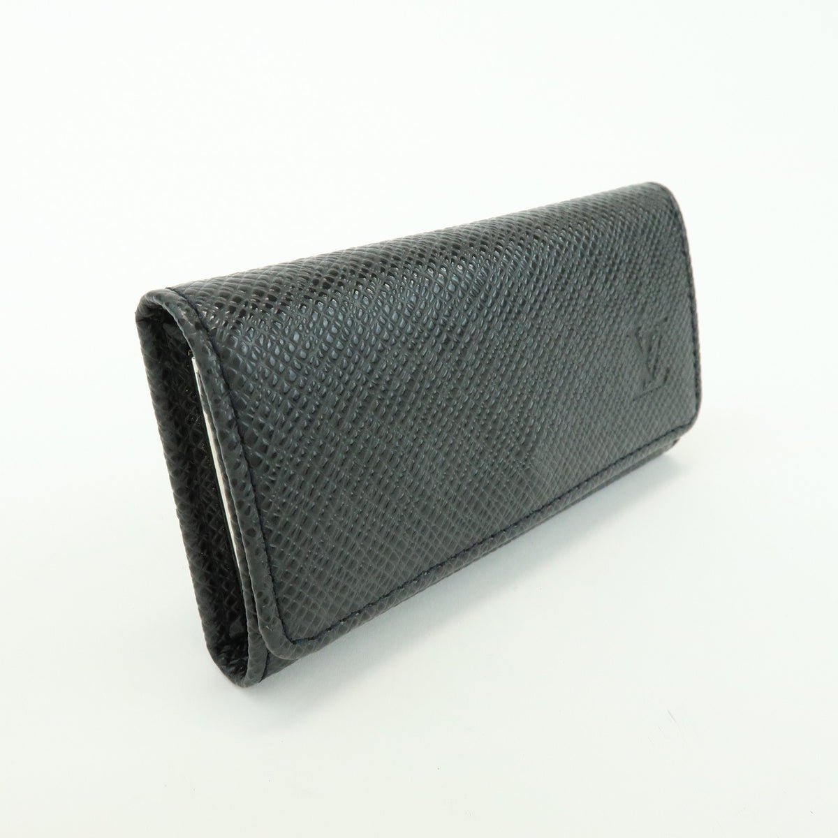 Louis Vuitton Multiclés 4 Cuir Verni Black Leather Wallets Accessory (Pre-Owned)