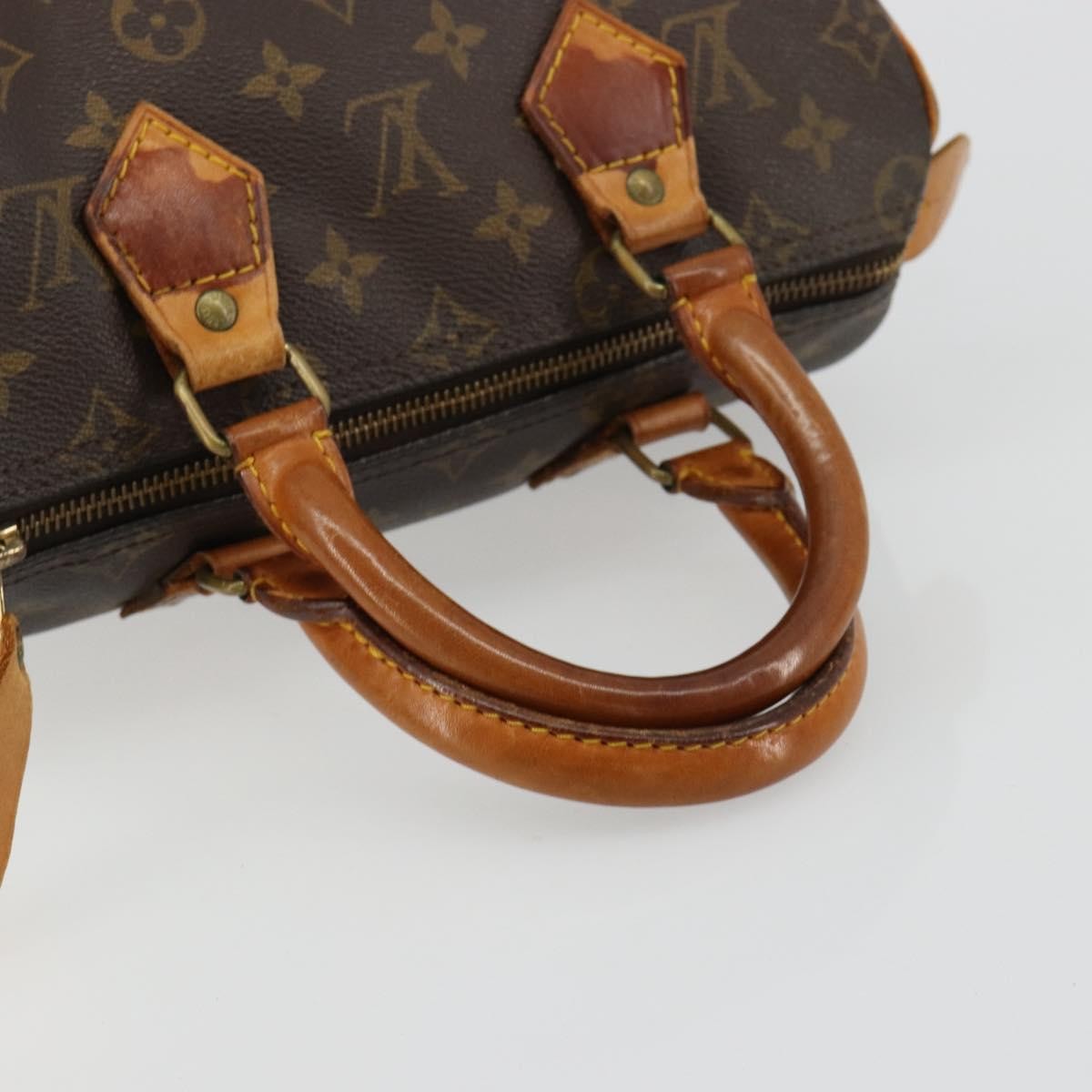 Louis Vuitton Speedy Monogram Canvas Brown Canvas Handbag (Pre-Owned)