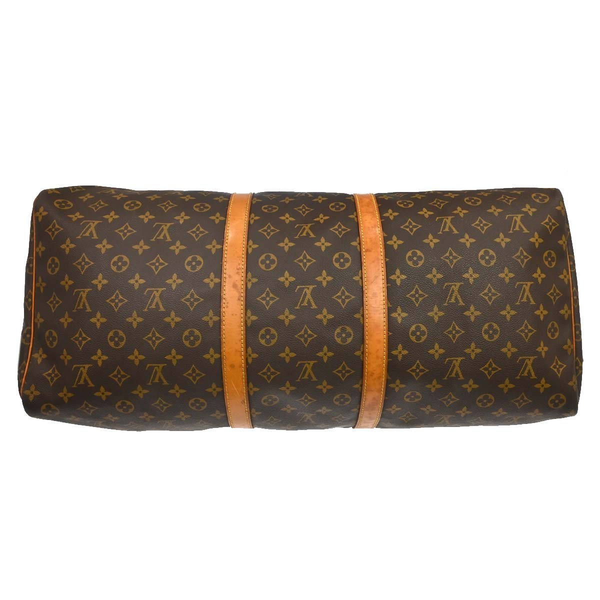 Louis Vuitton Keepall Monogram Canvas Brown Canvas Travel Bag Bag (Pre-Owned)