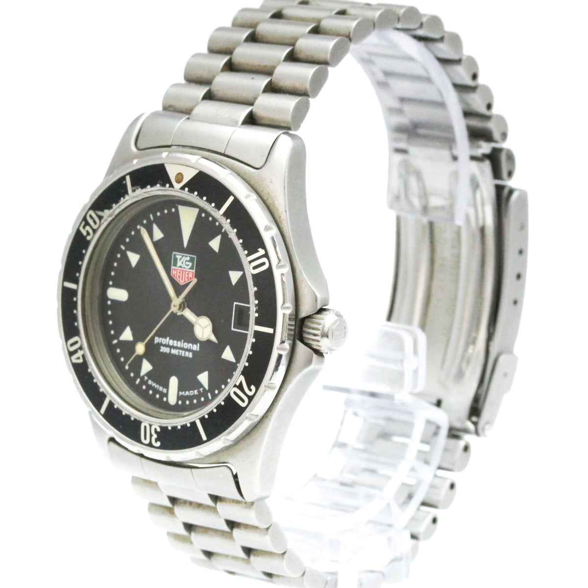 Tag Heuer Professional 200M Chronograph Quartz Stainless Steel Watch (Pre-Owned)