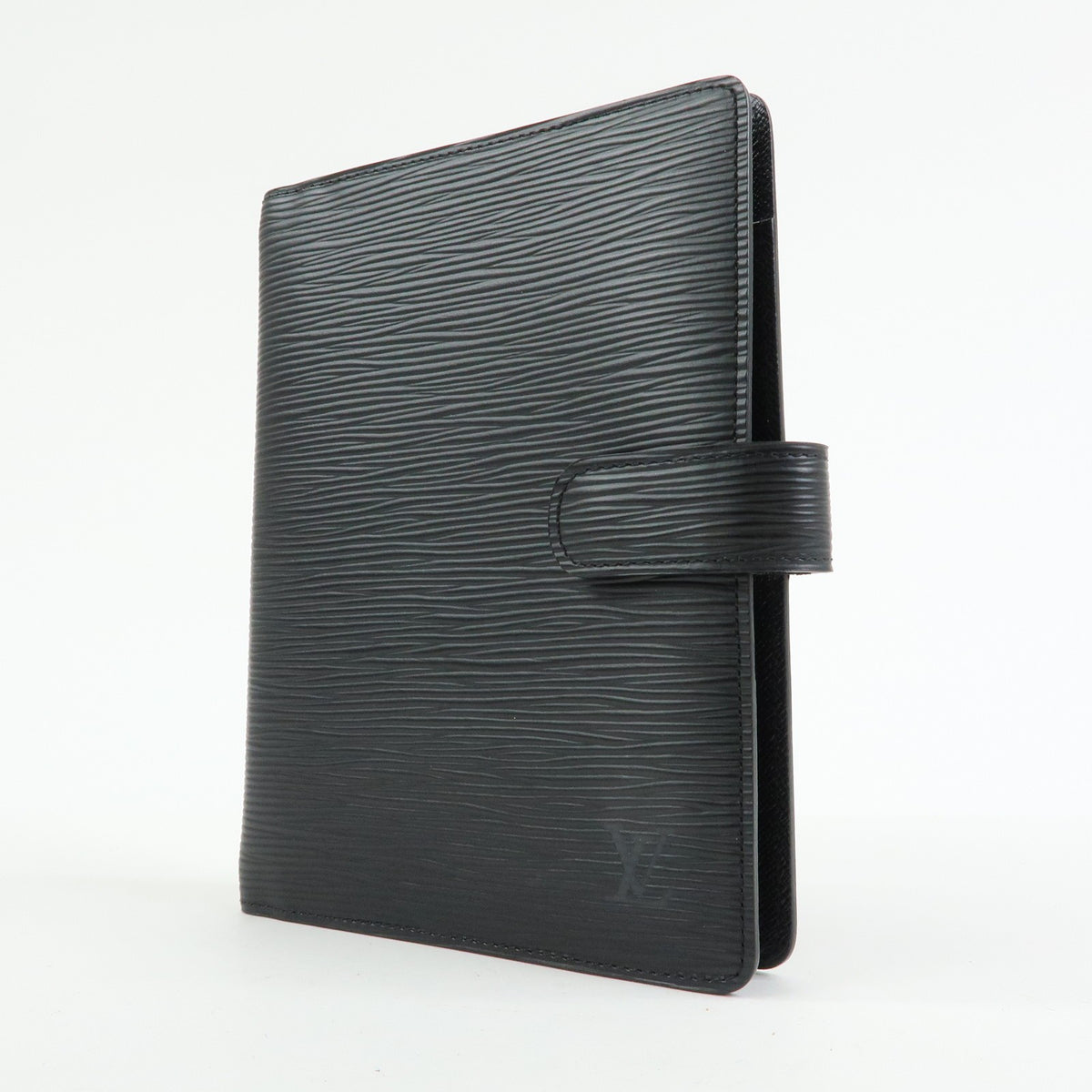 Louis Vuitton Ring Agenda Cover Epi Leather Black Leather Briefcase Bag (Pre-Owned)