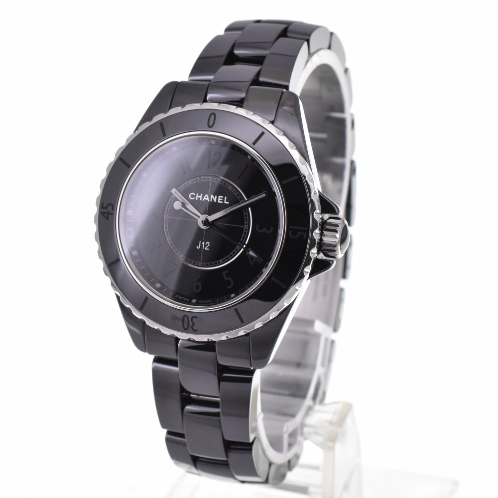 Chanel J12 Phantom Automatic Ceramic And Stainless Steel Watch (Pre-Owned)