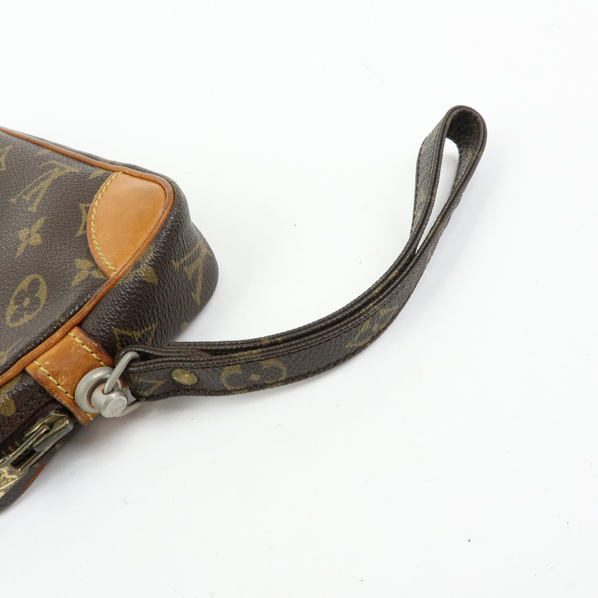 Louis Vuitton Marly Dragonne Clutch Monogram Canvas Brown Canvas Clutche & Pouche Bag (Pre-Owned)