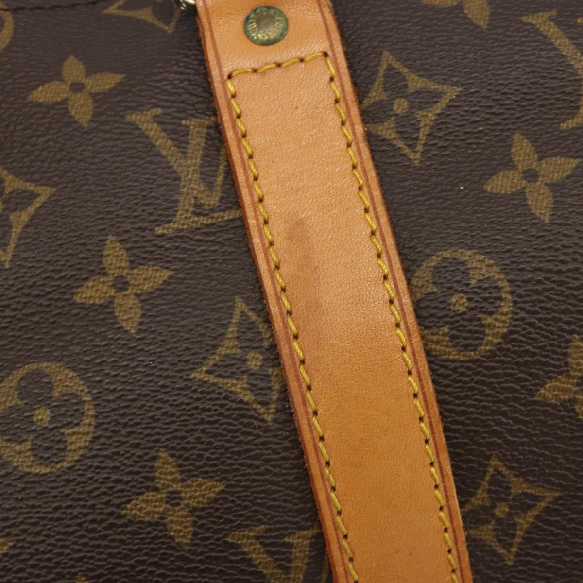 Louis Vuitton Keepall Monogram Brown Canvas Travel Bag Bag (Pre-Owned)