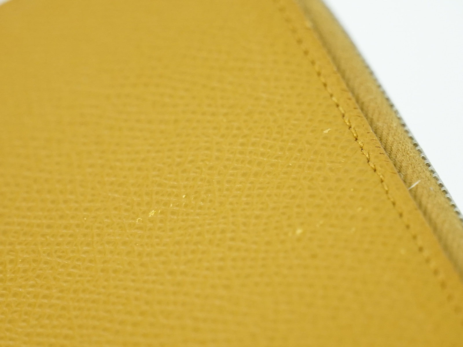 Hermes Azap Silkin Epsom Leather Silk Beige Leather Wallets Accessory (Pre-Owned)