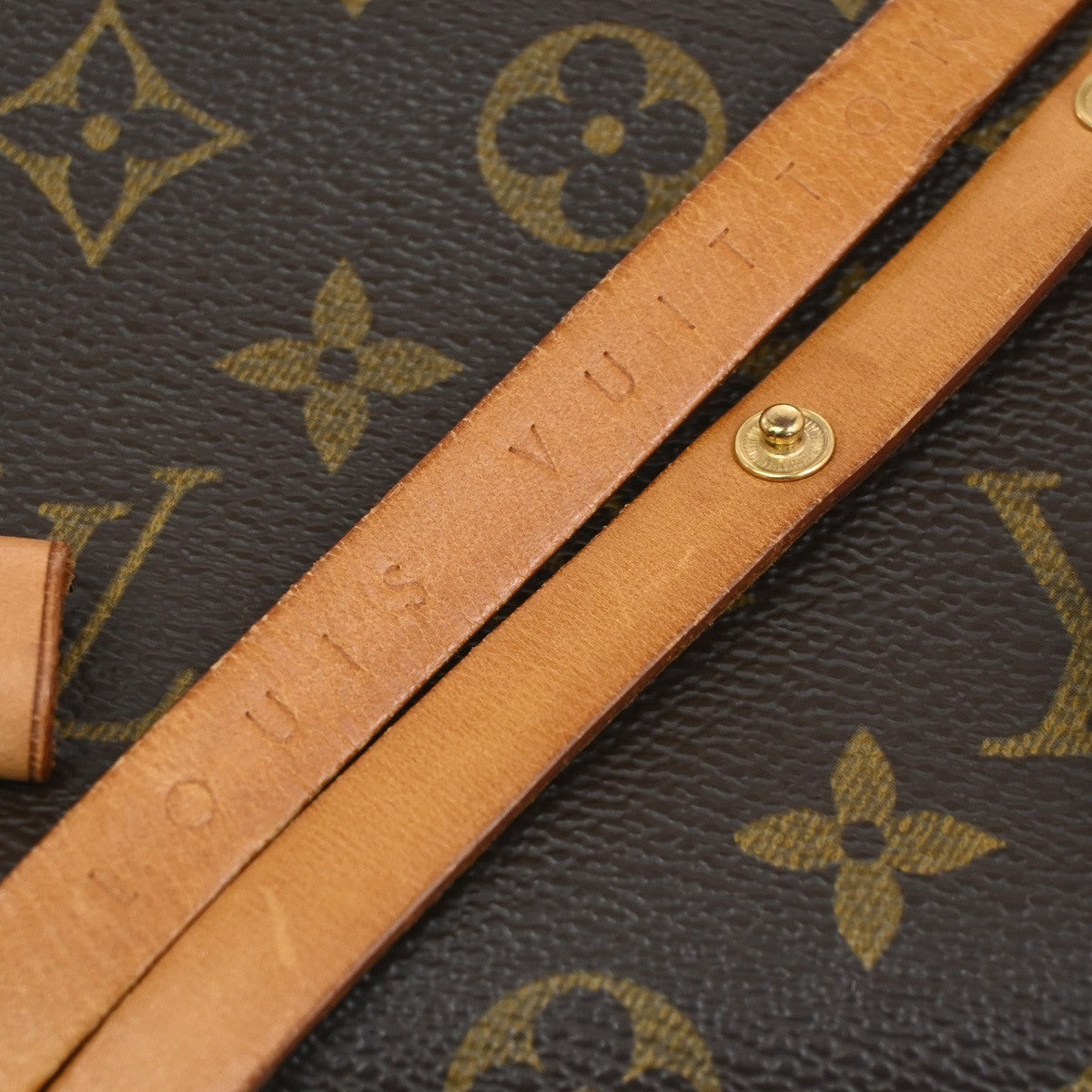 Louis Vuitton Florentine Waist Monogram Canvas Brown Canvas Clutche & Pouche Bag (Pre-Owned)