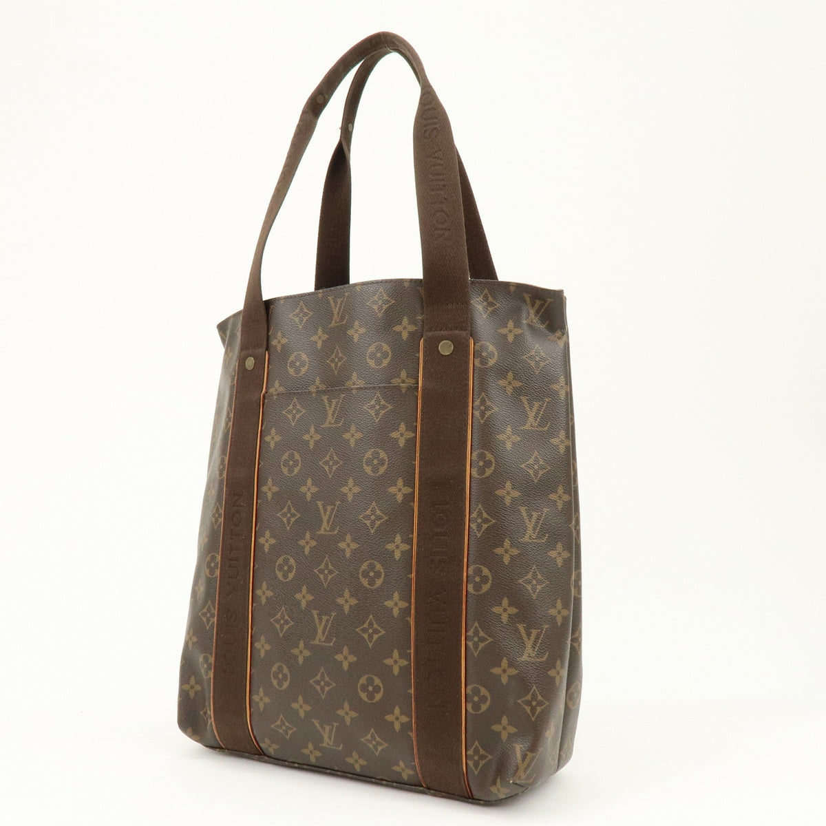 Louis Vuitton Cabas Beaubourg Monogram Canvas Brown Canvas Tote Bag Bag (Pre-Owned)