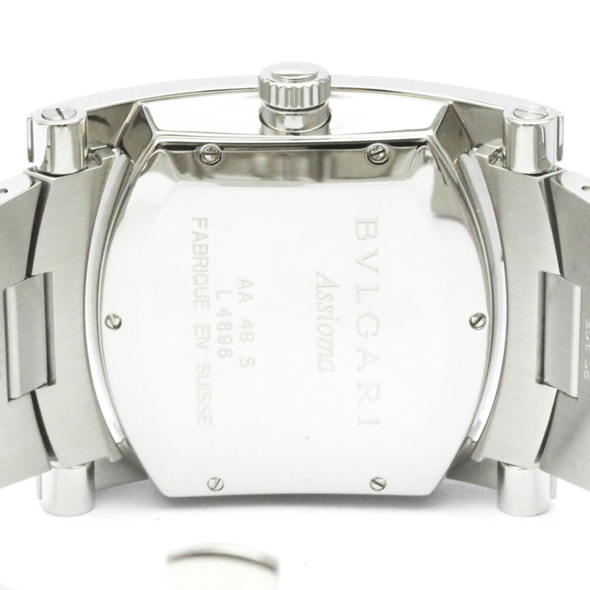 Bvlgari Assioma Chronograph Automatic Stainless Steel Watch (Pre-Owned)
