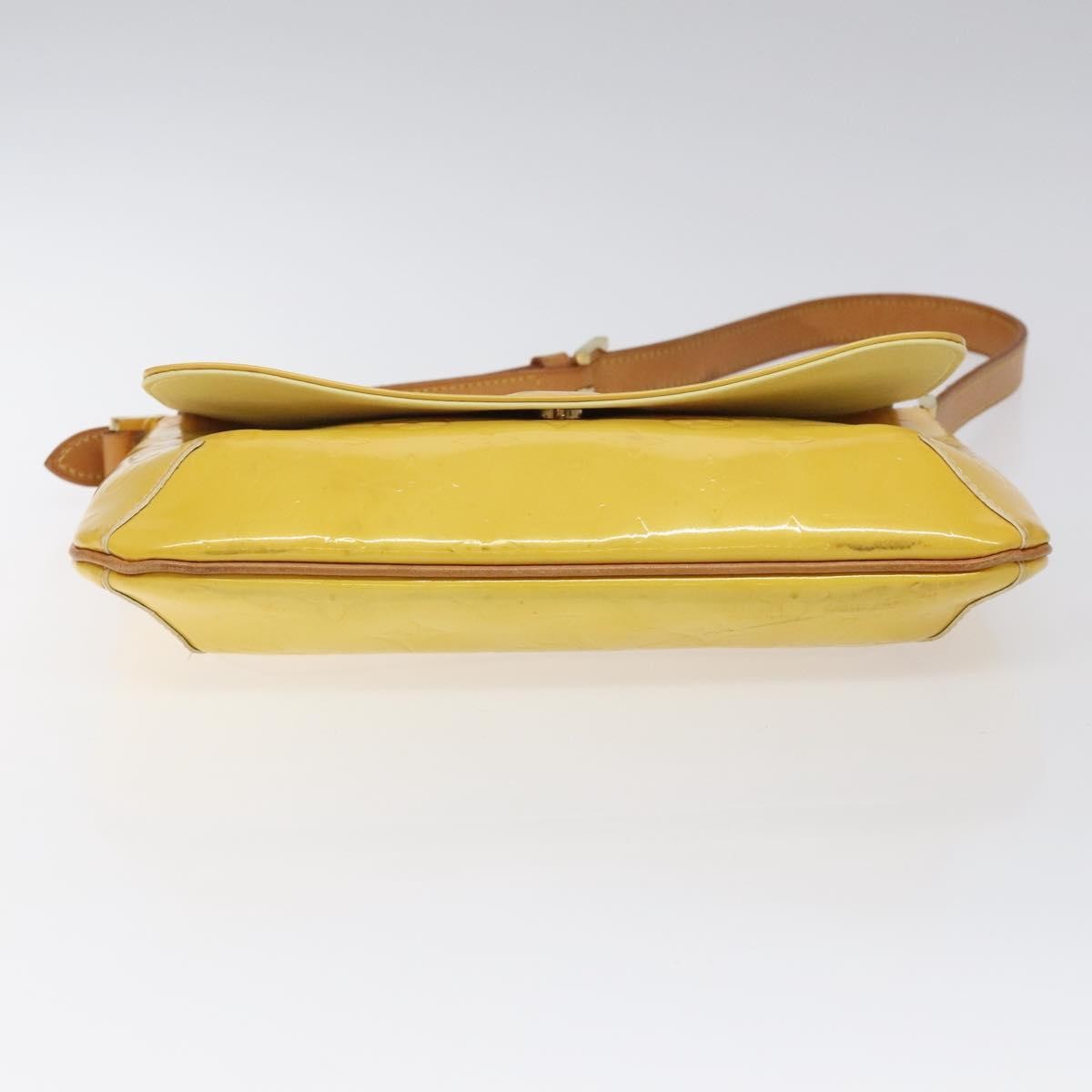 Louis Vuitton Thompson Street Monogram Vernis Yellow Patent_Leather Shoulder Bag Bag (Pre-Owned)
