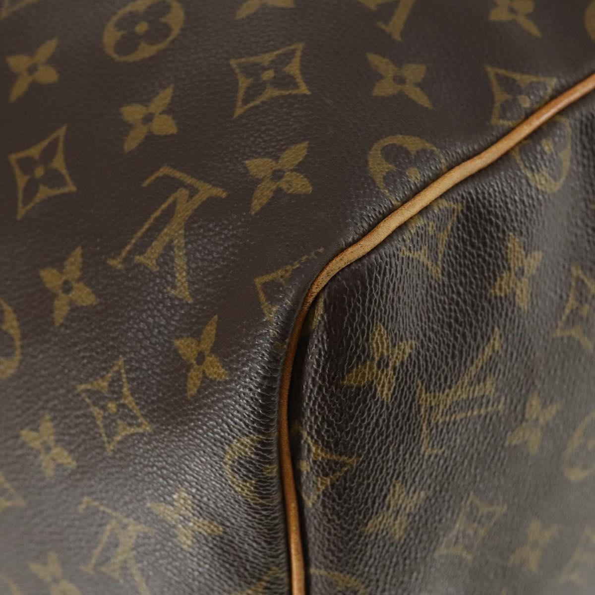 Louis Vuitton Keepall Monogram Canvas Brown Canvas Travel Bag Bag (Pre-Owned)