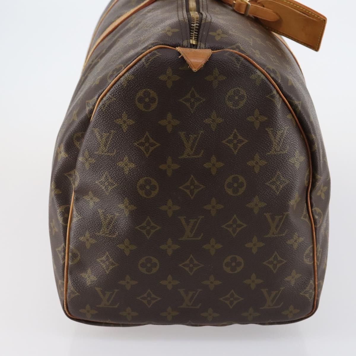 Louis Vuitton Keepall Monogram Canvas Brown Canvas Travel Bag Bag (Pre-Owned)