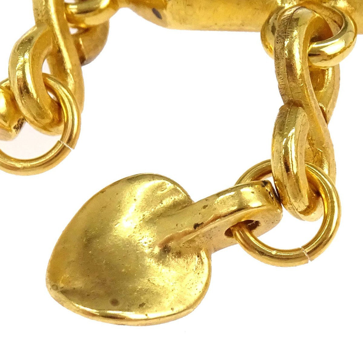 Chanel Cc Rhombus Clip-On Metal Gold Gold_Plated Earrings Jewelry (Pre-Owned)