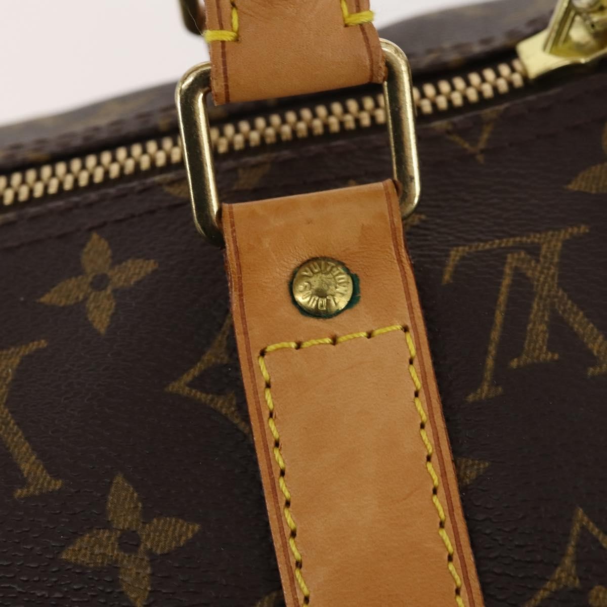 Louis Vuitton Keepall Monogram Canvas Brown Canvas Travel Bag Bag (Pre-Owned)