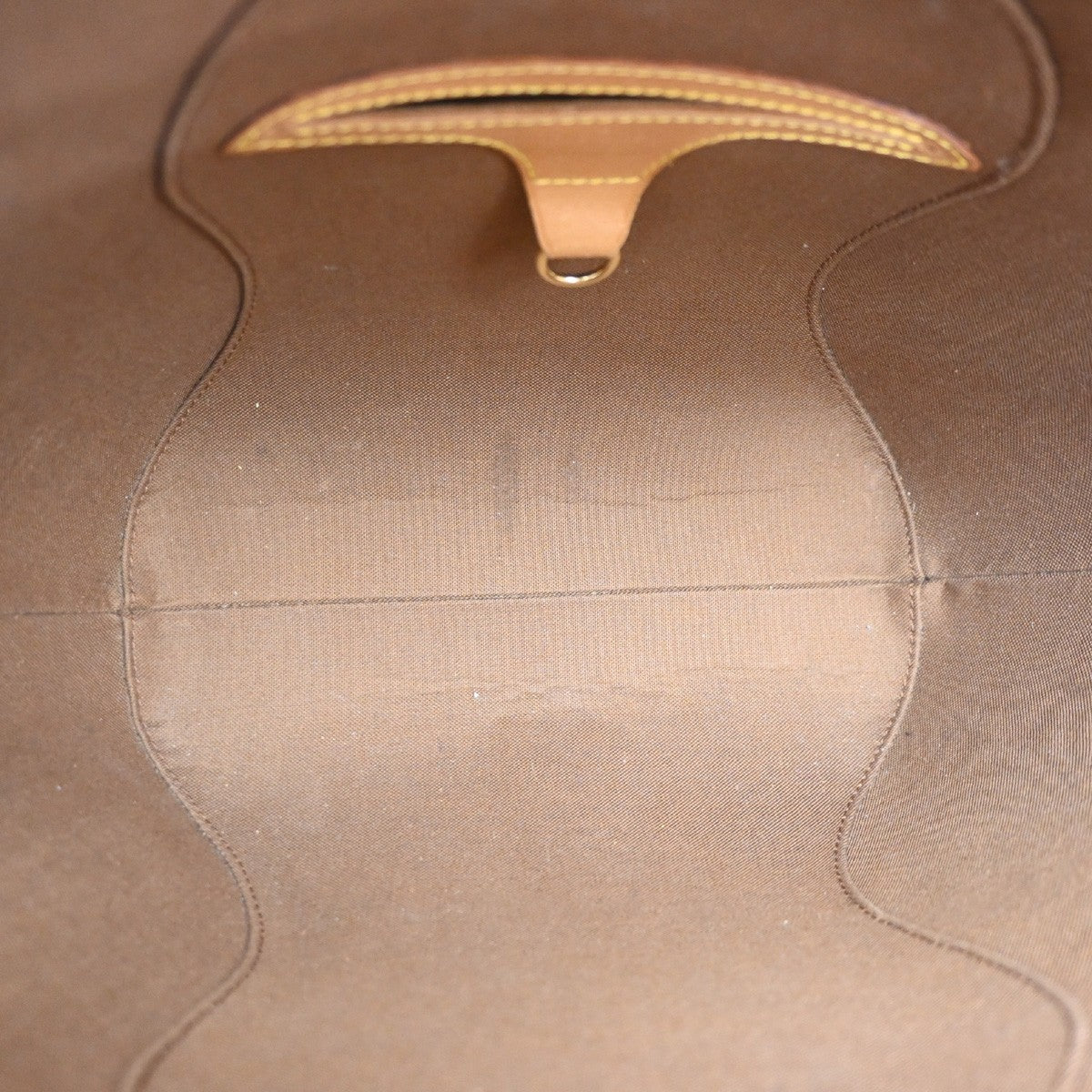 Louis Vuitton Ellipse Monogram Brown Leather Handbag (Pre-Owned)