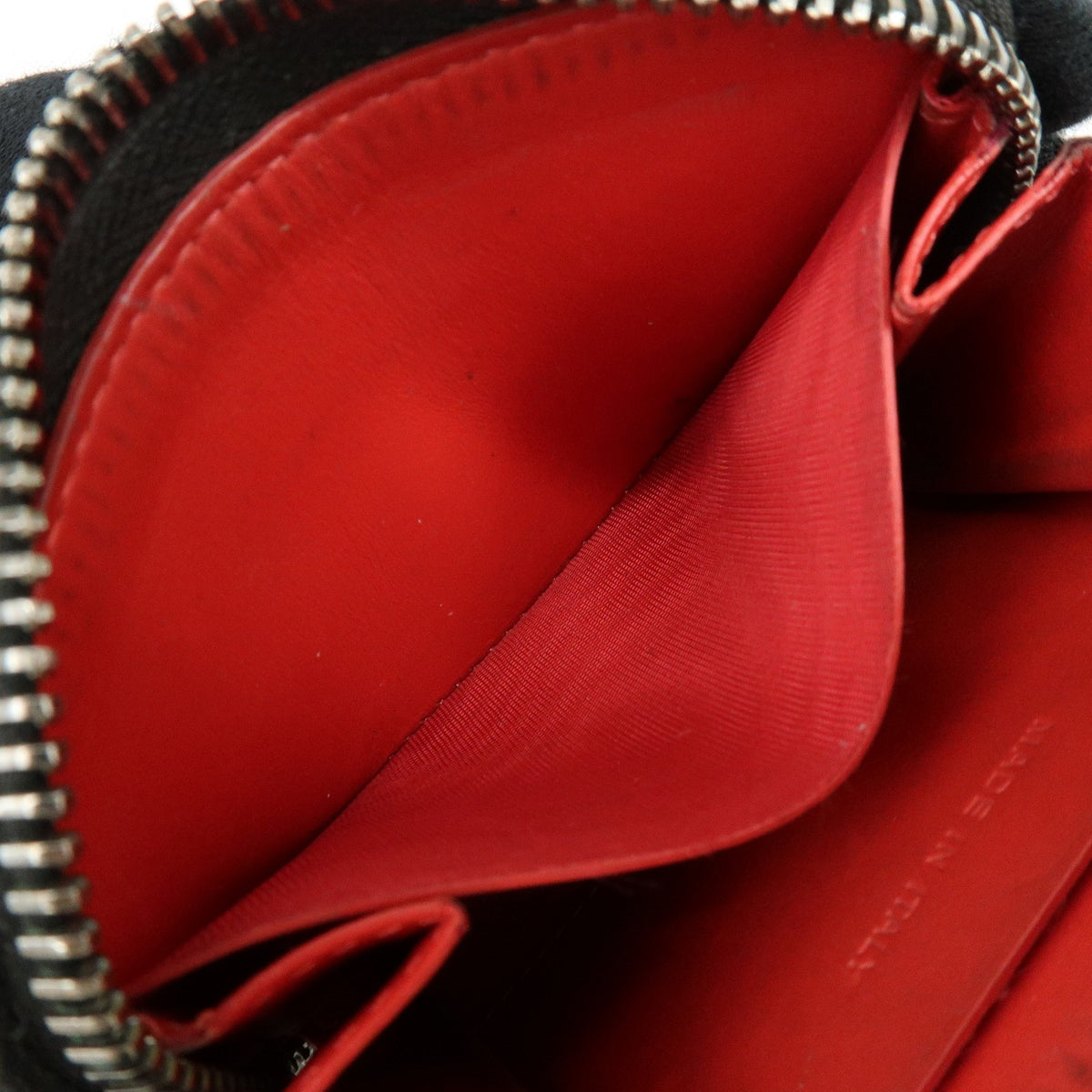 Christian Louboutin Panettone Coin Purse Spiked Leather Beige Leather Wallets Accessory (Pre-Owned)