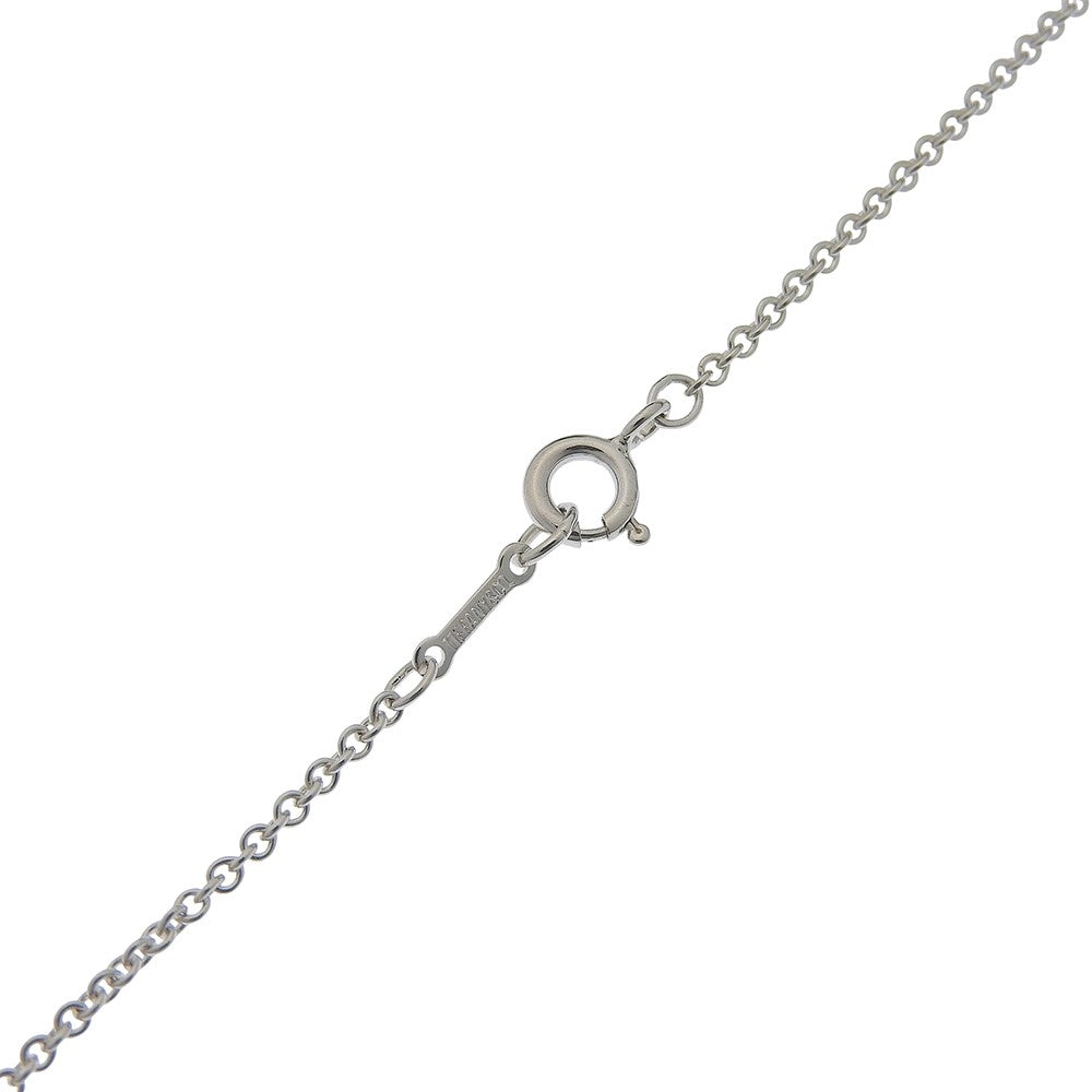 Tiffany & Co. Paloma Picasso Loving Heart Silver Silver Silver Necklace Jewelry (Pre-Owned)