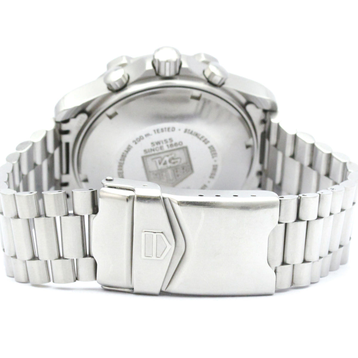 Tag Heuer 2000 Chronograph Automatic Stainless Steel Watch (Pre-Owned)