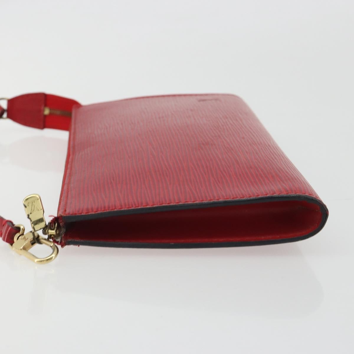 Louis Vuitton Pochette Accessoires Epi Red Leather Clutche & Pouche Bag (Pre-Owned)