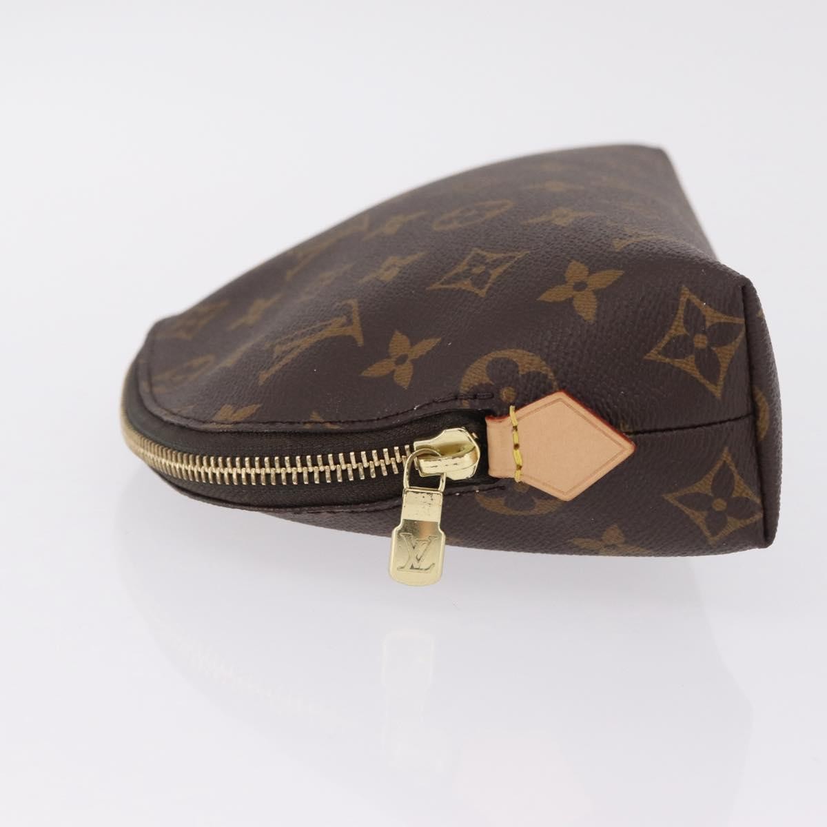 Louis Vuitton Cosmetic Monogram Canvas Brown Canvas Toiletry Case Accessory (Pre-Owned)