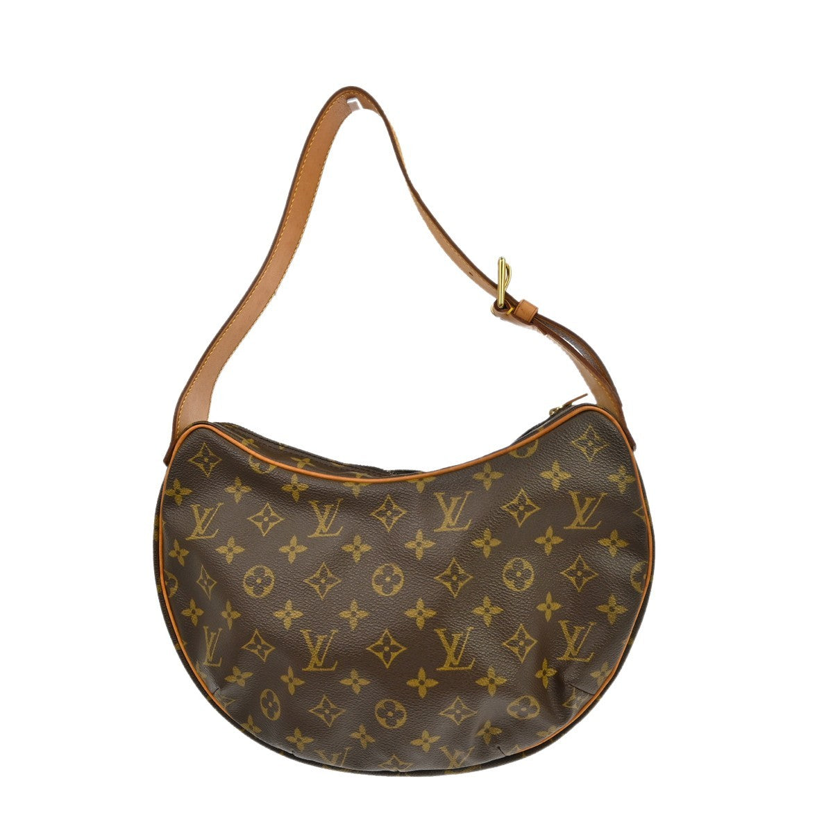 Louis Vuitton Croissant Monogram Brown Canvas Shoulder Bag Bag (Pre-Owned)