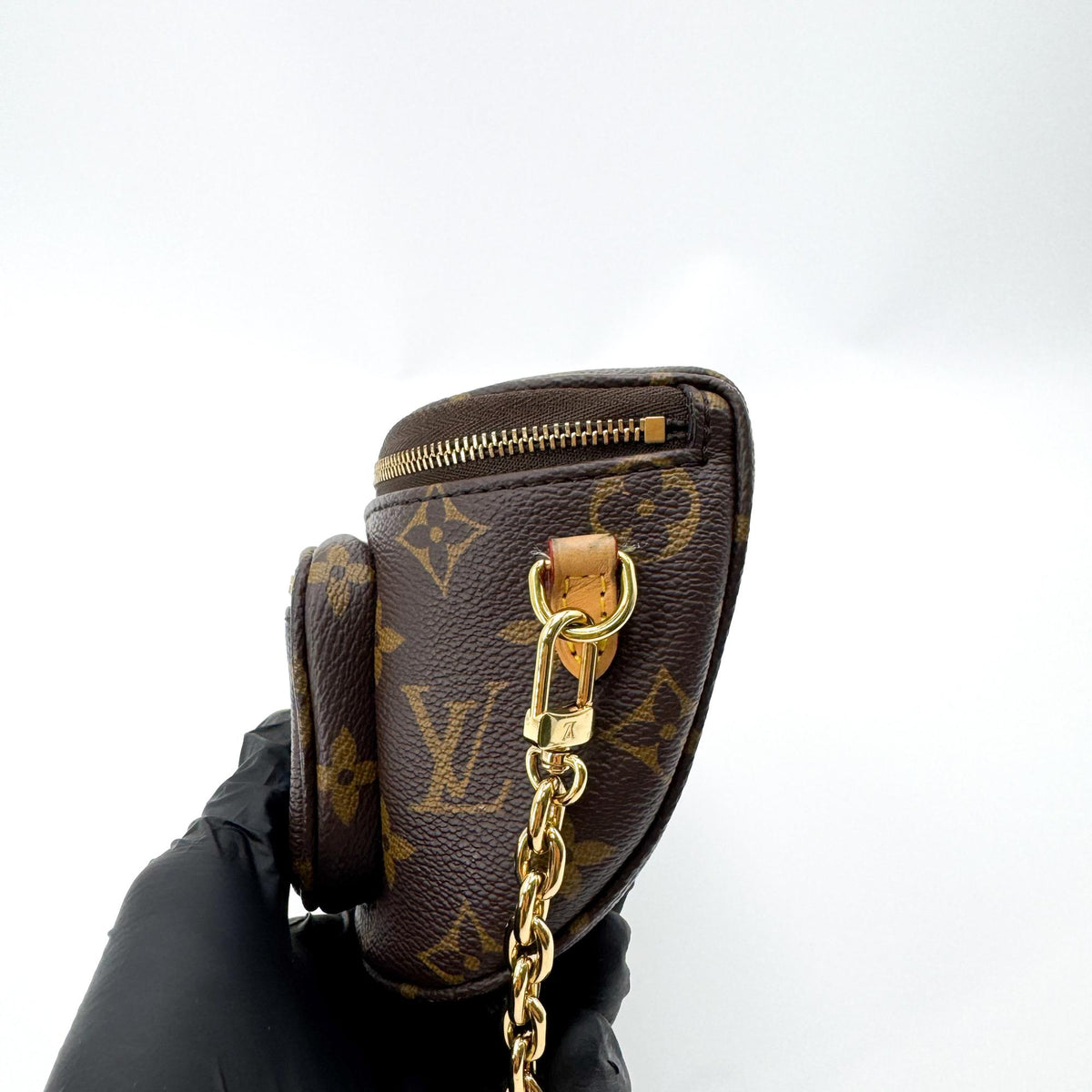 Louis Vuitton Bum Monogram Canvas Brown Canvas Clutche & Pouche Bag (Pre-Owned)