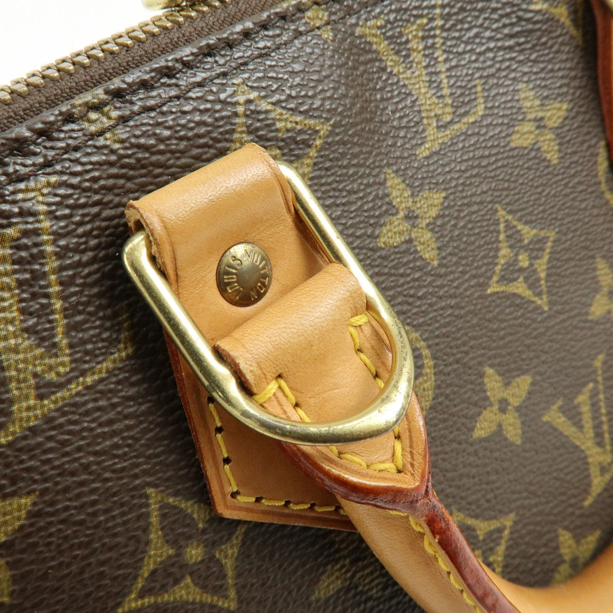 Louis Vuitton Alma Monogram Canvas Brown Canvas Handbag (Pre-Owned)