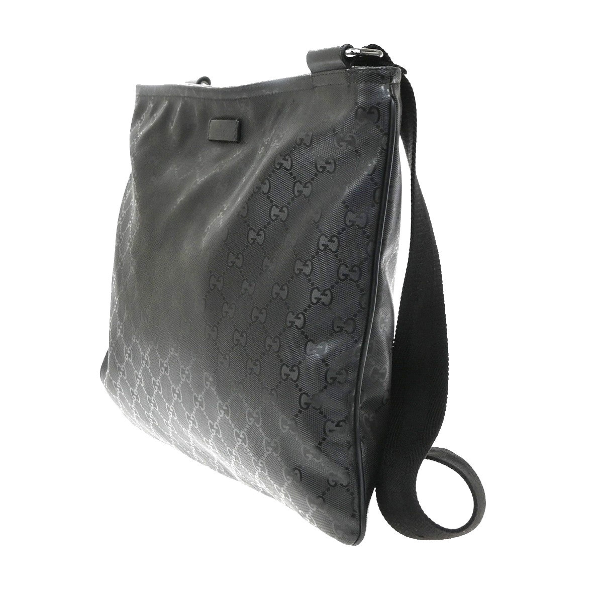 Gucci Crossbody Gg Imprime Black Canvas Crossbody Bag Bag (Pre-Owned)