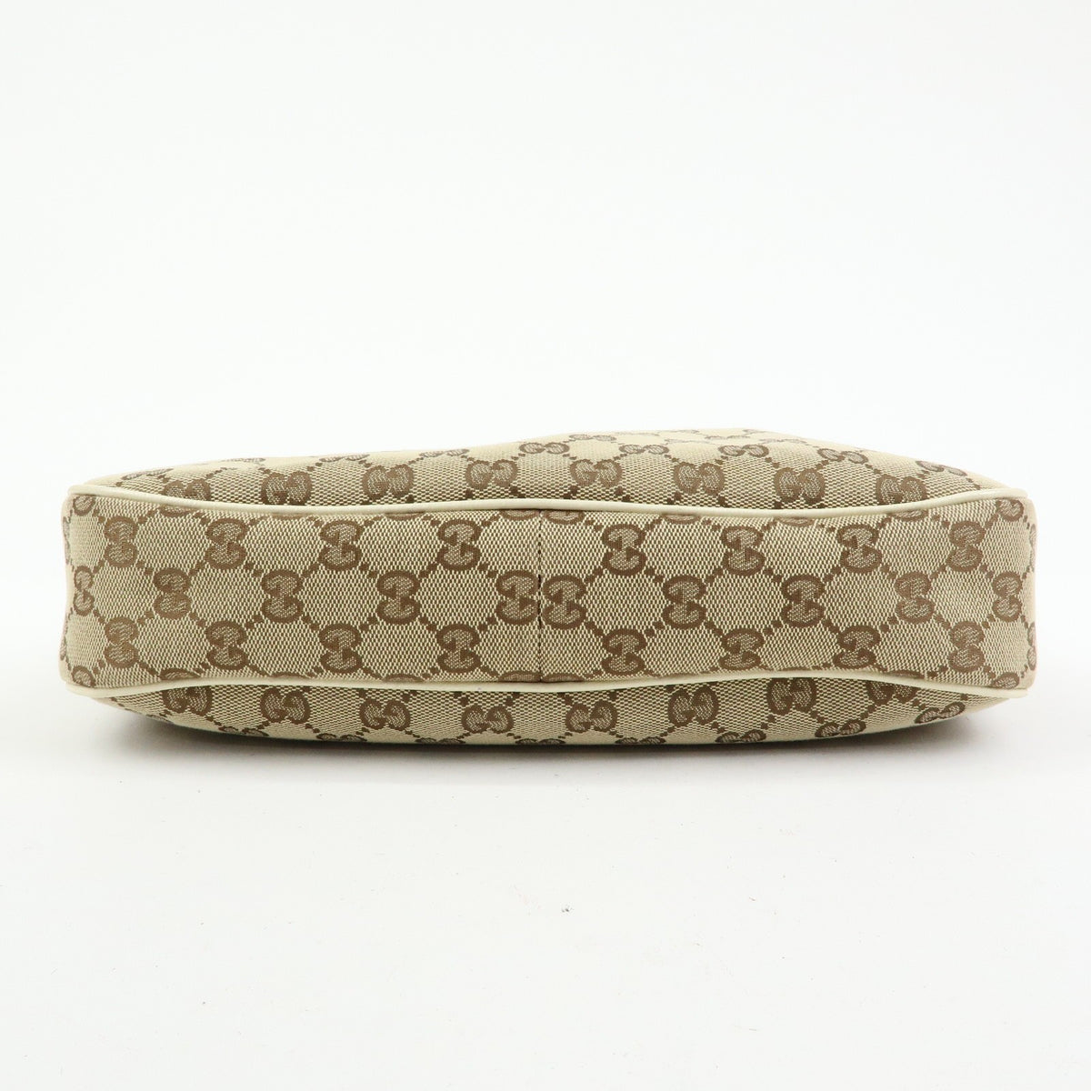 Gucci Shoulder Canvas Beige Canvas Shoulder Bag Bag (Pre-Owned)