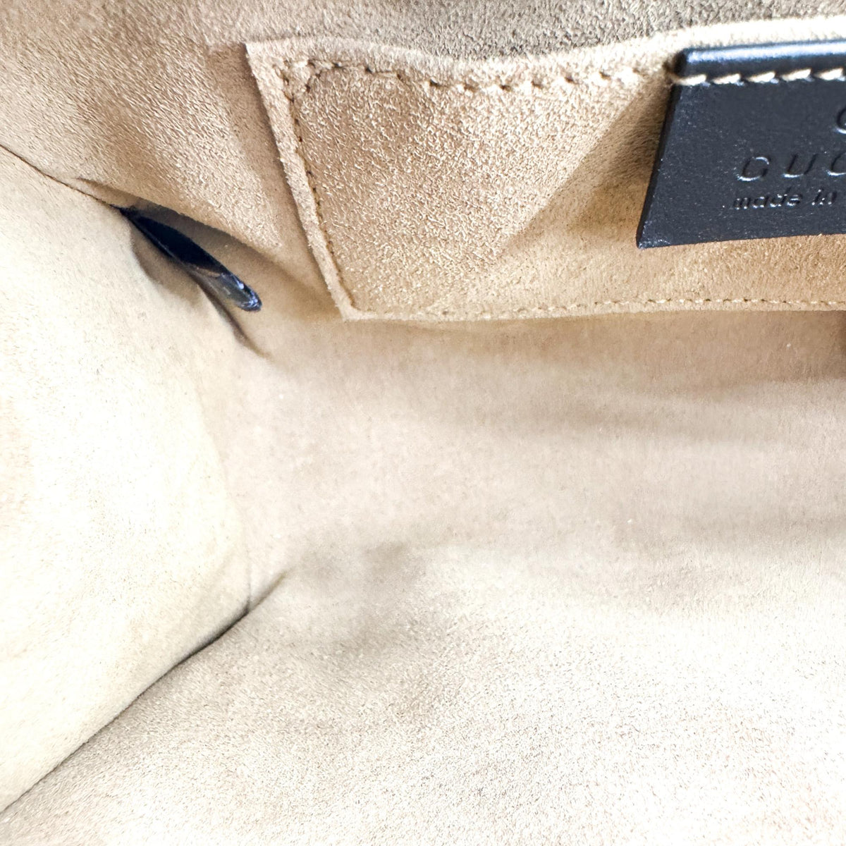 Gucci Padlock Gg Coated Canvas And Leather Brown Canvas Shoulder Bag Bag (Pre-Owned)