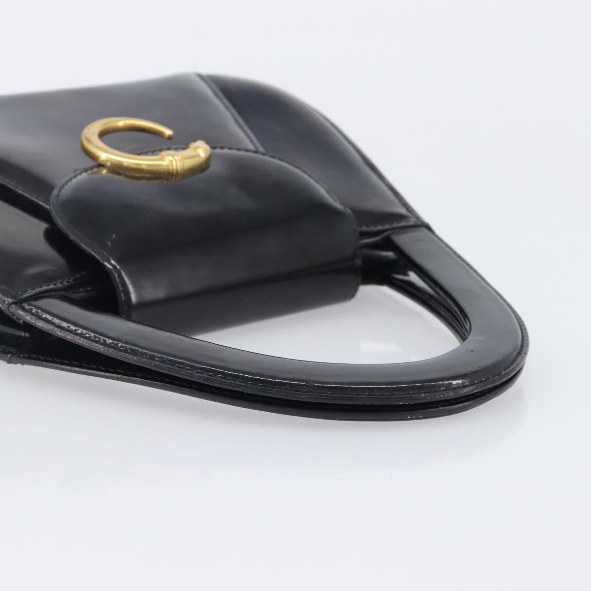 Cartier Panthère Patent Leather Black Patent_Leather Tote Bag Bag (Pre-Owned)