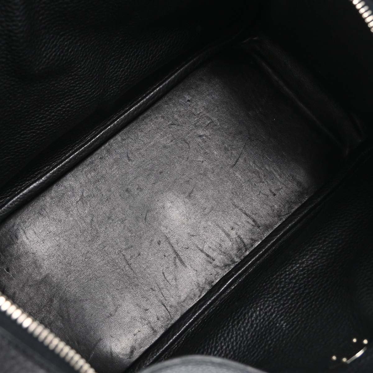 Hermes Lindy Clemence Black Leather Shoulder Bag Bag (Pre-Owned)