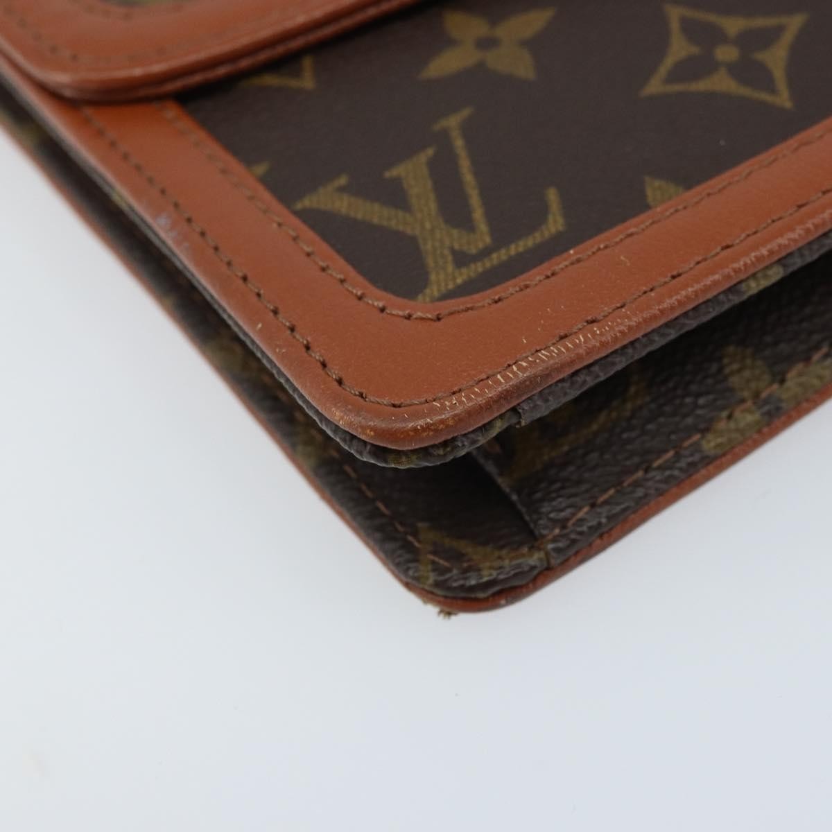 Louis Vuitton Dame Pochette Monogram Canvas Brown Canvas Clutche & Pouche Bag (Pre-Owned)