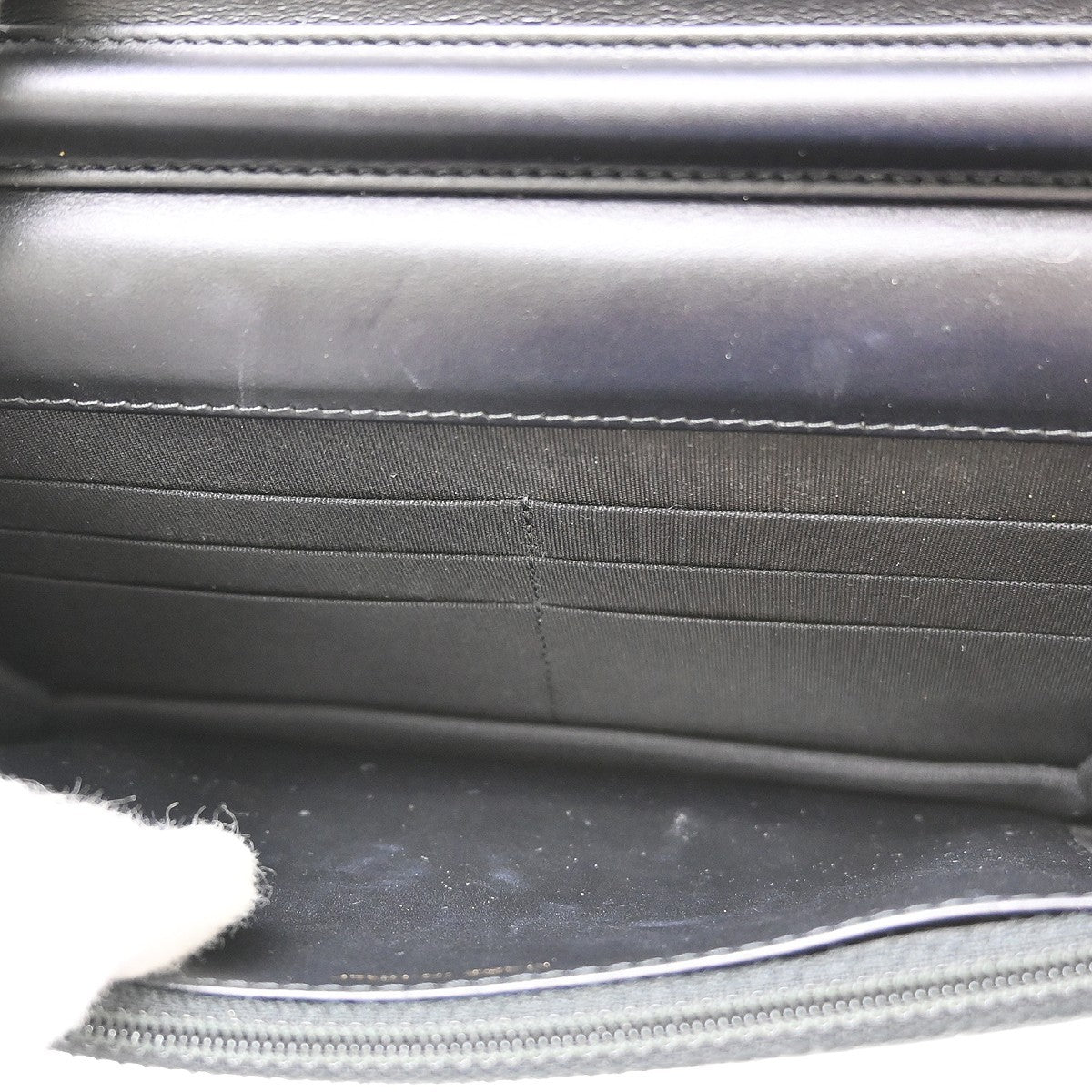 Chanel Wallet On Chain Caviar Black Leather Clutche & Pouche Bag (Pre-Owned)